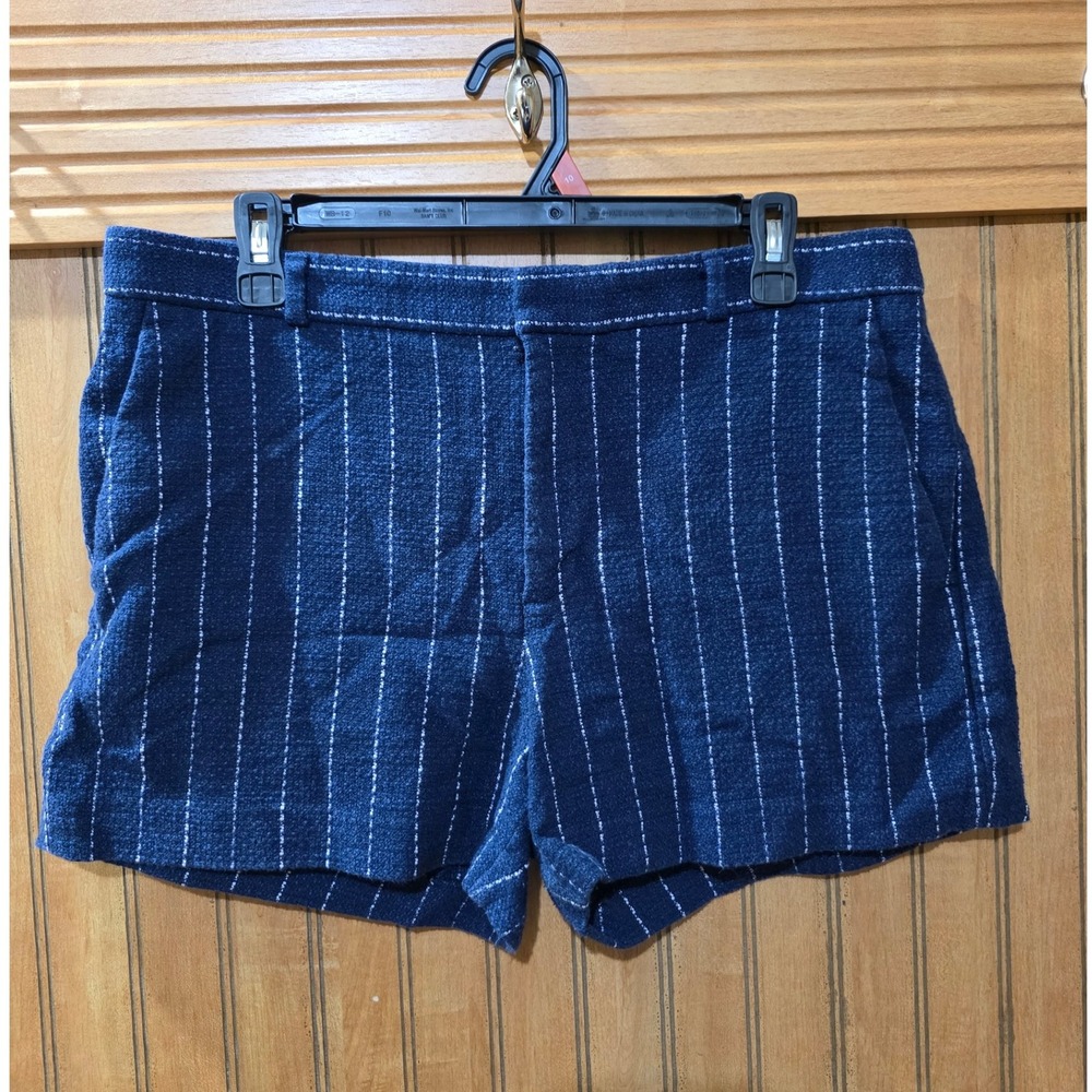 Banana Republicโ Pinstripe Shorts Career Casual Petite Size 12